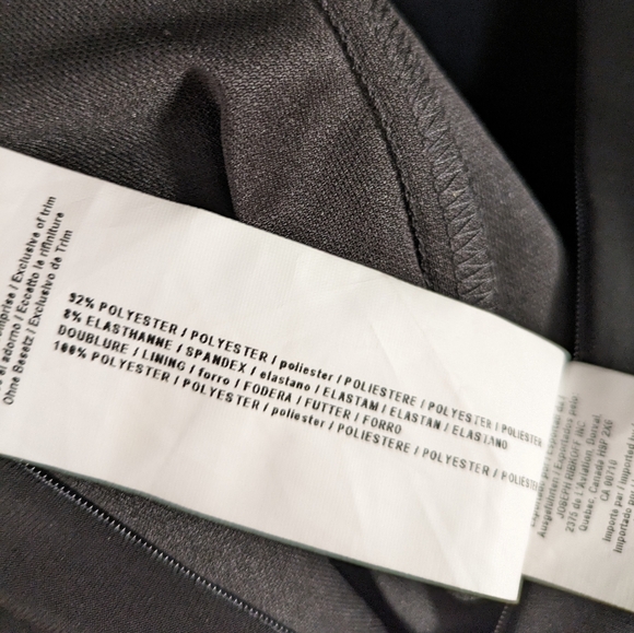 Vintage JOSEPH RIBKOFF black statement strap dress in size 8 - Picture 9 of 9